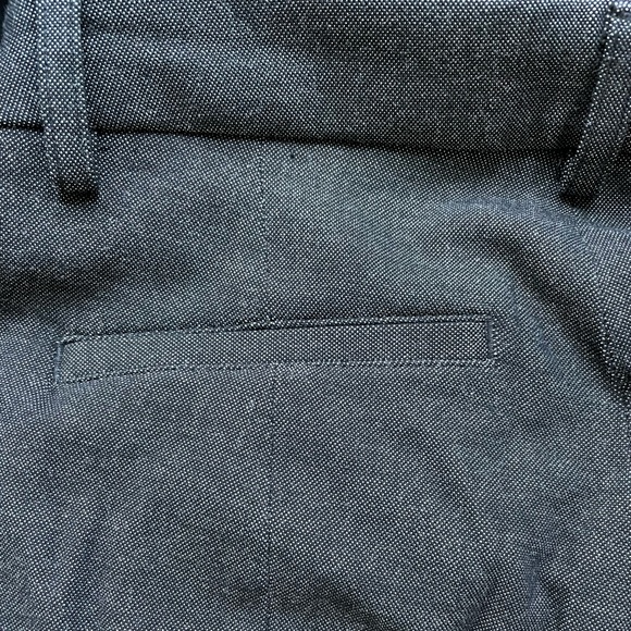Express Women Dress Career Pants Dark Gray Skinny Mid Rise Stretch Flat Front 4L - Picture 7 of 7